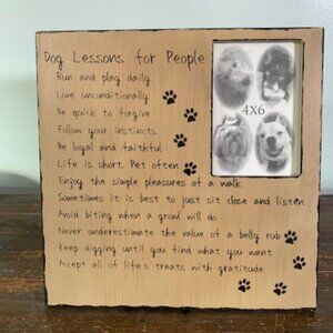 Dog Lessons Photo Frame